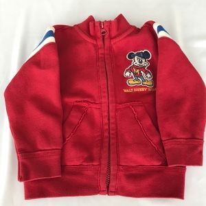 Vintage Mickey Mouse Disney Baby Jacket Sweatshirt
